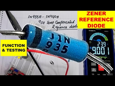 Video: Mikä Zener-diodi antaa symbolinsa?