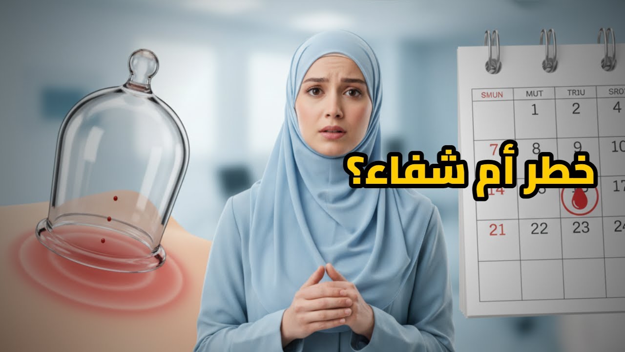 هل الحجامة وقت الدورة الشهرية ممنوعة؟ الإجابة الصادمة والاستثناء الوحيد!