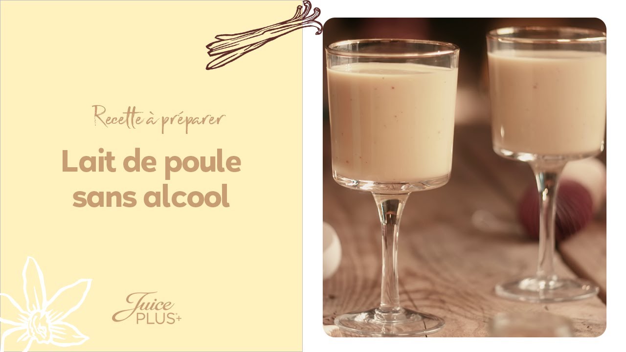 lait de poule ou eggnog- Nessma cuisine