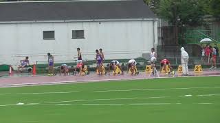 20210815 大阪高校ユース男子2年100m予選4組