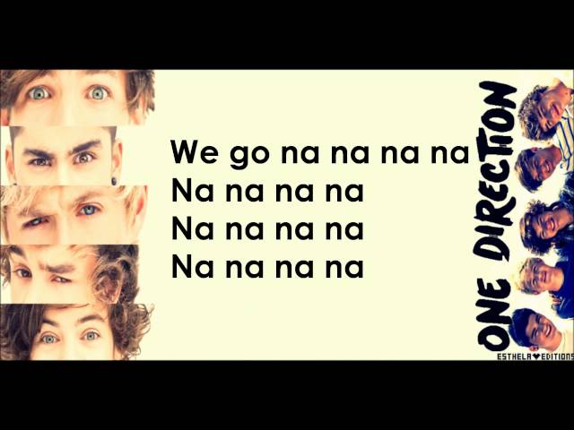 Na Na Na - One Direction (Lyrics) class=