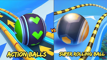 Action Balls Vs Super Rolling Balls Adventure 🔥 MAX LEVEL UNLOCKED SpeedRun Gameplay Android,ios