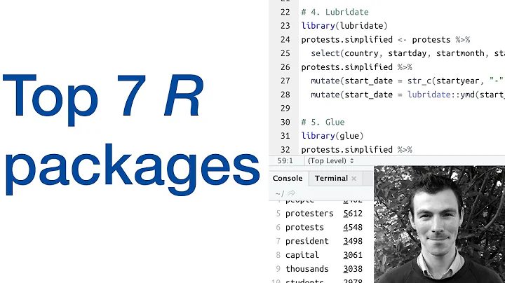 Top 7 R packages that are less well known
