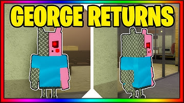 How to get the "GEORGE RETURNS" BADGE + SKIN/MORPH in PIGGY RP [W.I.P] || Roblox