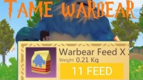 UTOPIA ORIGIN: TAME WARBEAR #utopiaorigin #pet #pets #trending