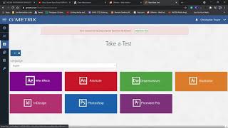 Taking Adobe Photoshop CC Simulation Test 1
