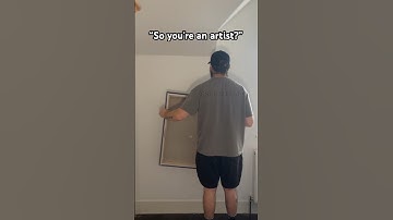 So you’re an artist? #painting #artist #digitalart #pointillism #canvaspainting #artwork #art