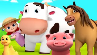 Old Macdonald Had A Farm - Animal Song and Cartoon Videos for Babies