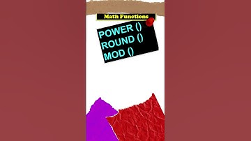 Use of POW() or POWER() in 60 Seconds | Full Syllabus in 60 Second PART 16 #viral #sql