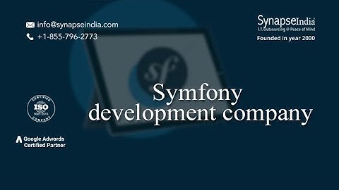 Symfony Website Development by SynapseIndia