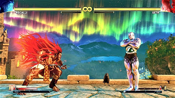 LEVEL 8 - Necalli vs Seth - STREET FIGHTER V Hardest Battle Match Crazy Play