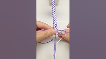 How to Tie the Knot  Quick Macrame Tutorial #shortstutorial #knot #diy#handmade #macrame