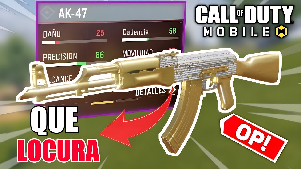 CLASE de la AK 47 cod MOBILE [ ak 47 cod mobile clase] - YouTube