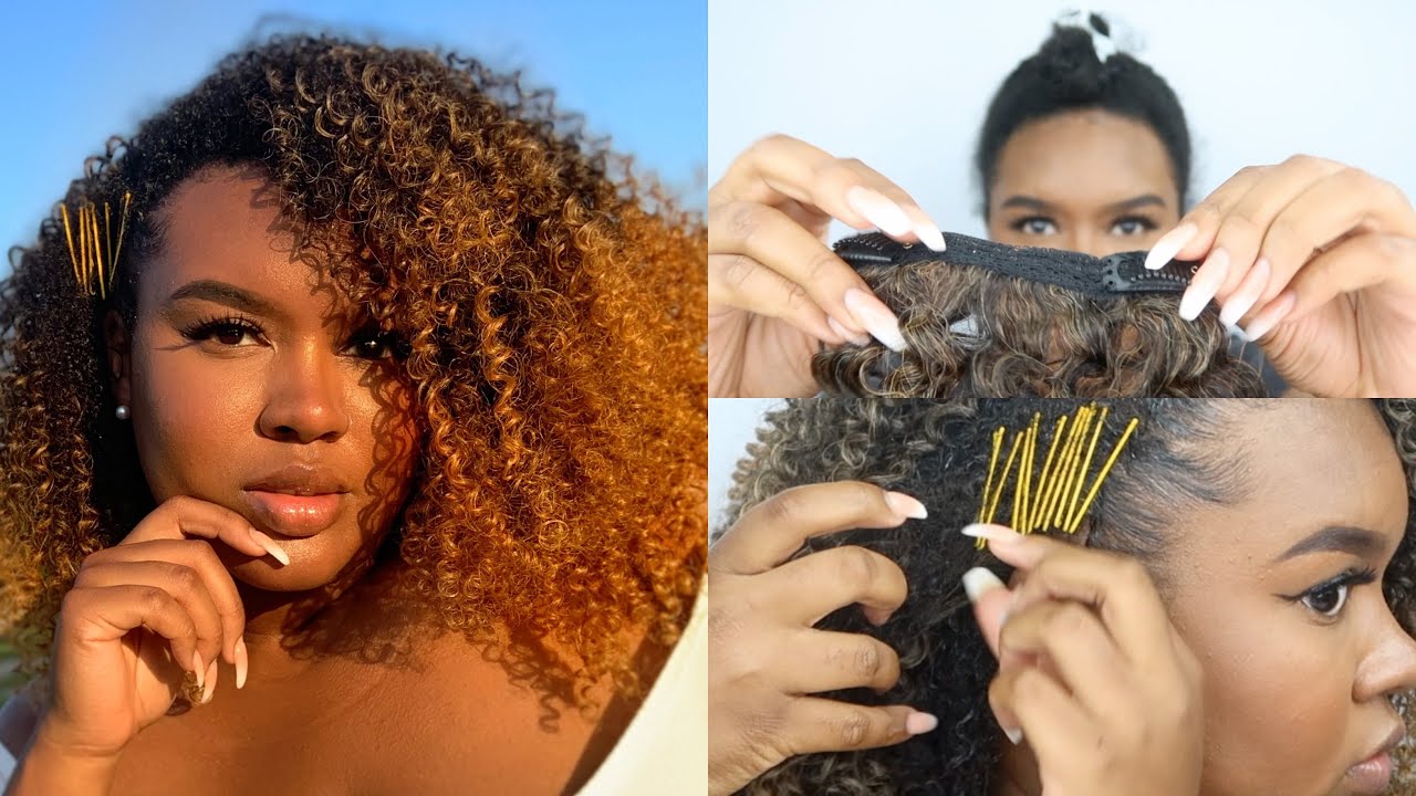 HOW TO QUICKLY STYLE OUTRE’S OMBRÉ KINKY CURLY 4A CLIP INS| BIG