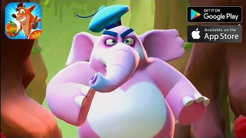 CRASH BANDICOOT | FROSTY PINKY ELEPHANT Mini Boss Fight