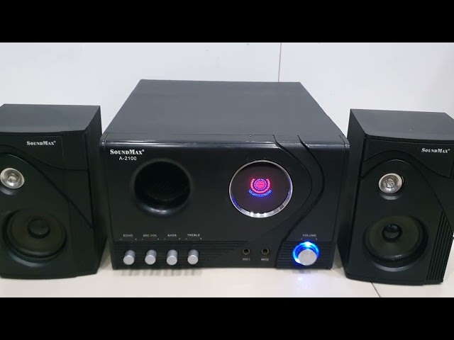 (Đã bán) Loa vi tính Soundmax A2100 đã qua sử dụng có karaoke