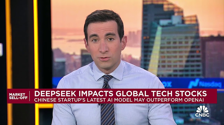 China's DeepSeek triggers global tech sell-off
