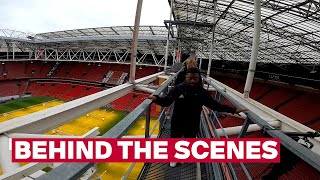 OPEN THE ROOF | David goes to the roof of the Johan Cruijff ArenA