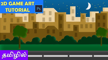 2D Game Art Tutorial in Tamil | Photoshop Tutorial in Tamil | Game Development Tamil | TamilGameDev