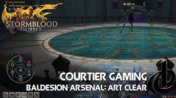 Baldesion Arsenal: Art Clear - DRG POV - Final Fantasy XIV: Stormblood