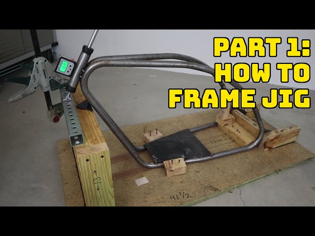 Diy Mini Bike Pt. 1 (Building A Frame Jig) - Youtube