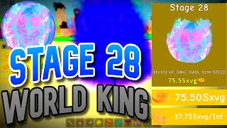 I Finally Unlocked Stage 28 in Lifting Simulator! +304.47Qivg Muscle per click! (5200+ hours)🔥💪