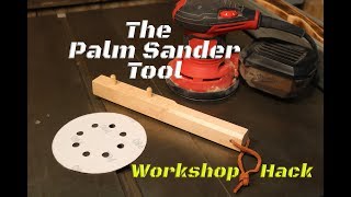 Workshop Hack: The random orbital Palm sander tool build