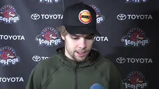 IceHogs Exit Interview Day: Brandon Hagel - 4/16/19