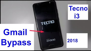 Tecno i3 Gmail Id Bypass  google account bypass 2018 Frp Eazy 100%