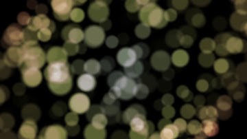 bokeh yellow particle background loop animation - Download Stock Footage