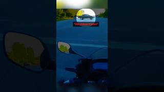 Karen Turns Infront Of Biker