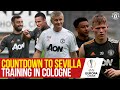 Shooting drills & fast footwork | Training in Cologne | Manchester United v Sevilla FC