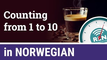 How to count from 1 to 10 in Norwegian - One Minute Norwegian Lesson 8