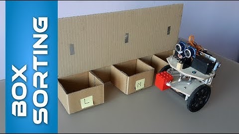 Automatic box sorting arduino robot (JONN-E)