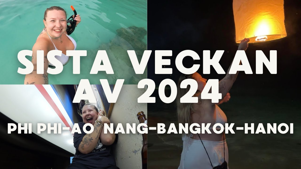 Snorklar, firar nyår & byter land!🌴| SOLOTRAVEL