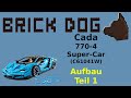 Cada Master 770-4 Super Car (C61041W) - Aufbau - Teil 1