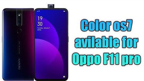 Oppo F11 pro letest Color os7 update || new color os7 update for Oppo F11 pro || c.18 ||