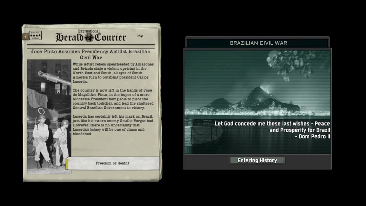 TNO Super Events: Brazilian Civil War