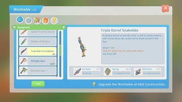 My Time at Portia - Is that a GUN? Triple Barrel Snakebite