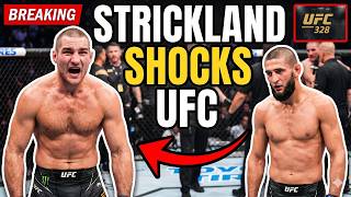 UFC 328: Sean Strickland SHOCKS the MMA World — Experts React to Khamzat Loss!