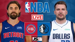 Pistons vs Mavericks | NBA Live Scoreboard