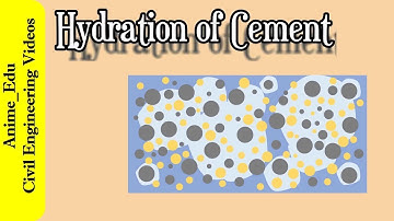 The overview of the Process of Hydration of Cement || Hydration of Cement #1 ||