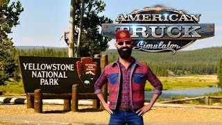 American Truck Simulator  - Peterbilt rumo a Yellowstone #livestreams #1k #1million #usa