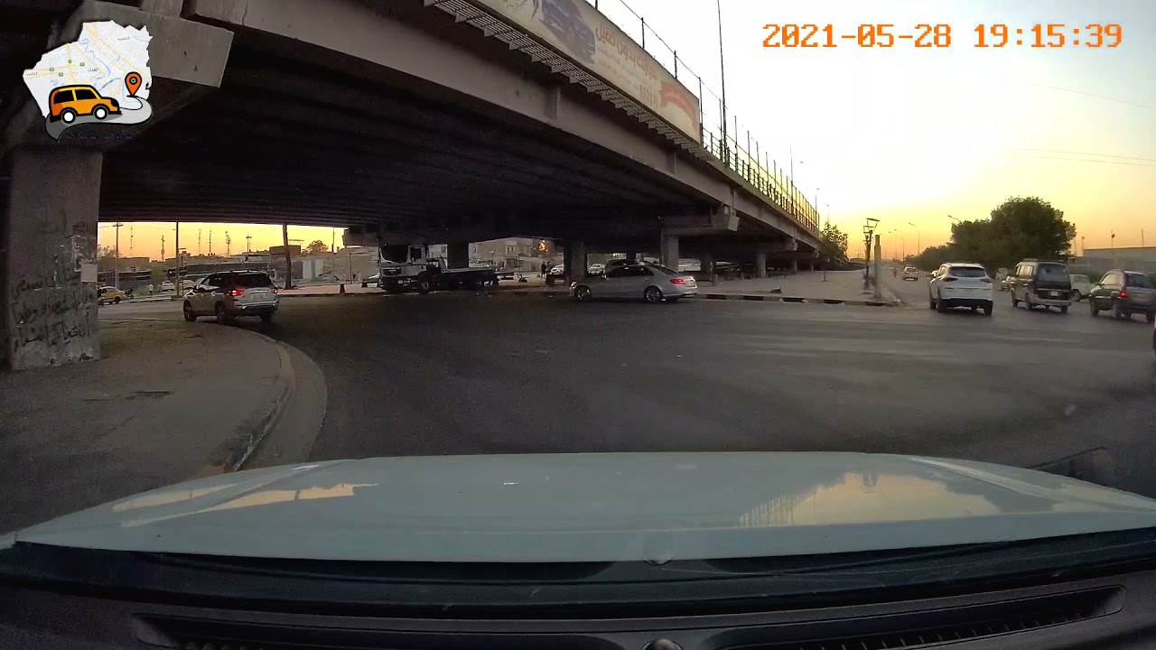 الباب الشرقي، ساحة قرطبة باتجاه ⬅️  نفق ساحة الطيران الى ⬅️ ساحة التحرير.