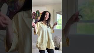 how to elastic hem t-shirt | upcycle with me