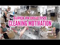 CLOSET ORGANIZATION for Kids! Kitchen Cleaning +Extreme Cleaning Motivation!