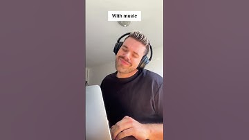 Working with music vs with no music...