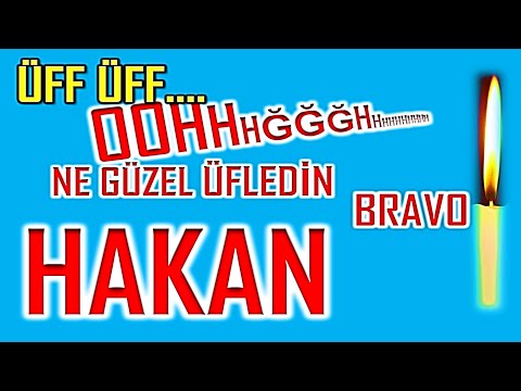 İyi ki Doğdun Hakan İsme Özel Komik Doğum Günü Şarkısı