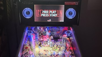 Led Zeppelin Pinball Speaker upgrade installation video. First Mod on new machine