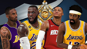 LEGENDS KOBE, LEBRON, WILT and WESTBROOK TAKEOVER the RUSH 1v1 EVENT in NBA 2K20